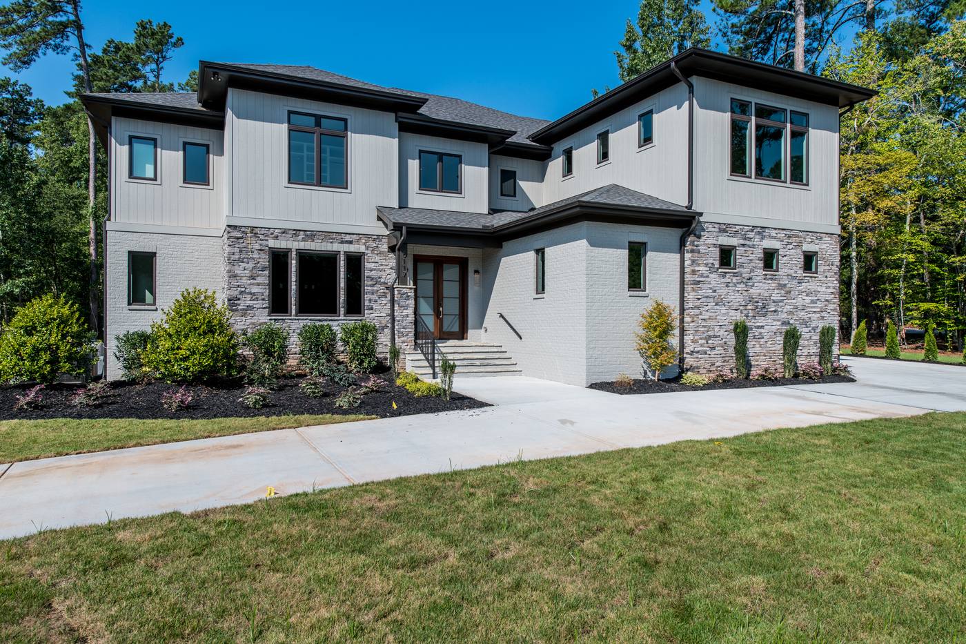 Lot 2 Bella Vista Outdoor · Front Pictures photograph by Shail Construction in Raleigh NC