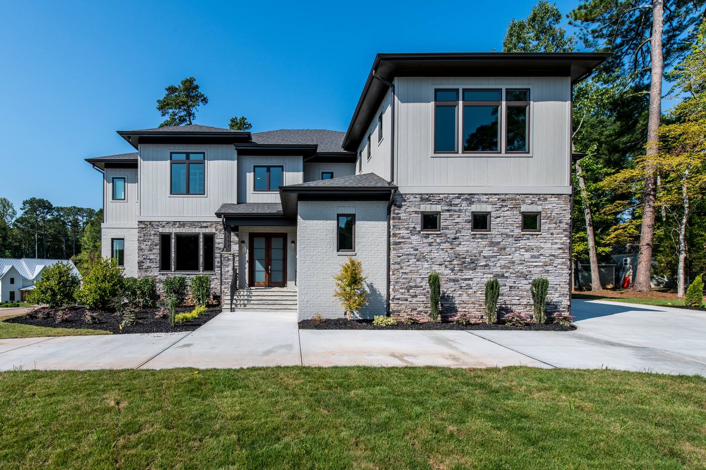 Lot 2 Bella Vista Outdoor · Front Pictures photograph by Shail Construction in Raleigh NC