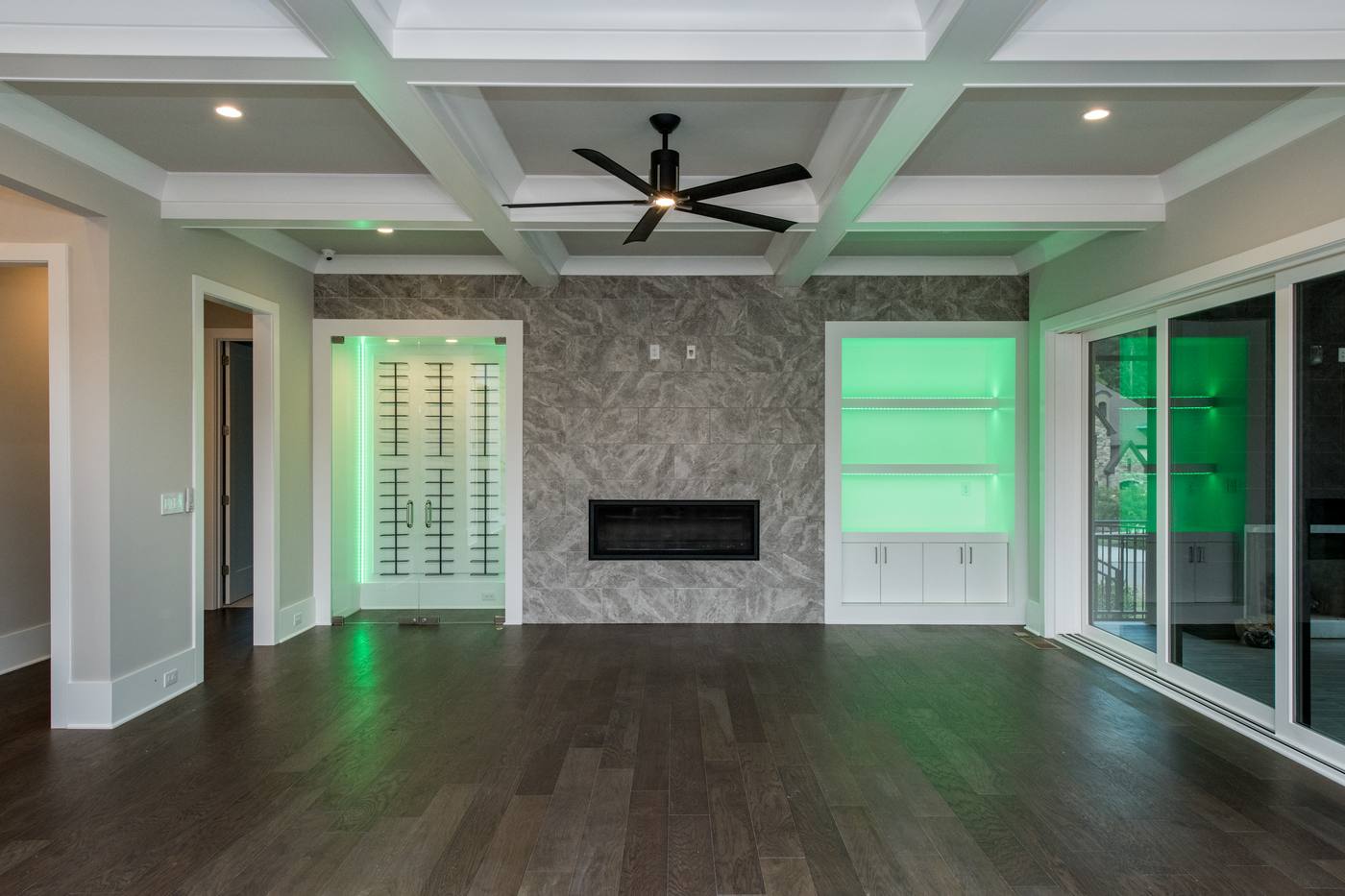 Lot 2 Bella Vista Living Room photograph by Shail Construction in Raleigh NC