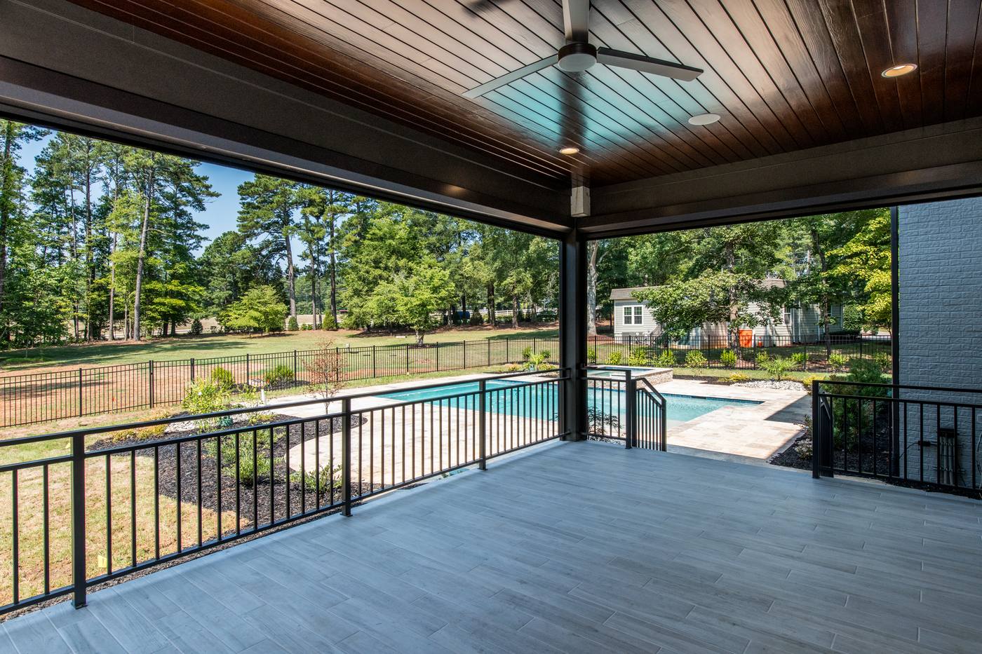 Lot 2 Bella Vista Outdoor photograph by Shail Construction in Raleigh NC