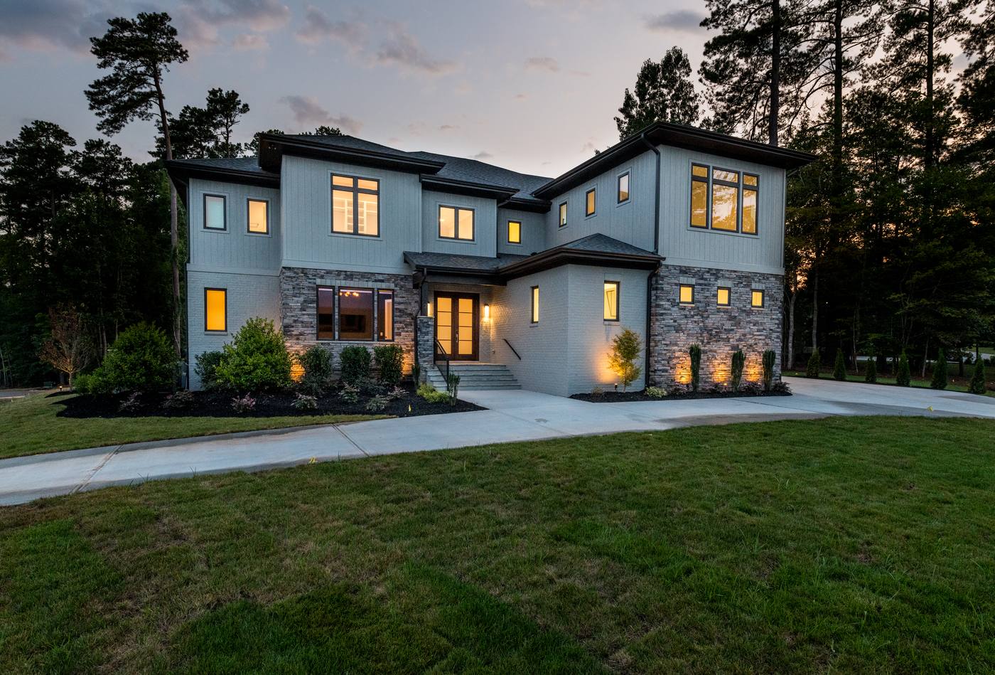 Lot 2 Bella Vista Outdoor · Front Pictures photograph by Shail Construction in Raleigh NC
