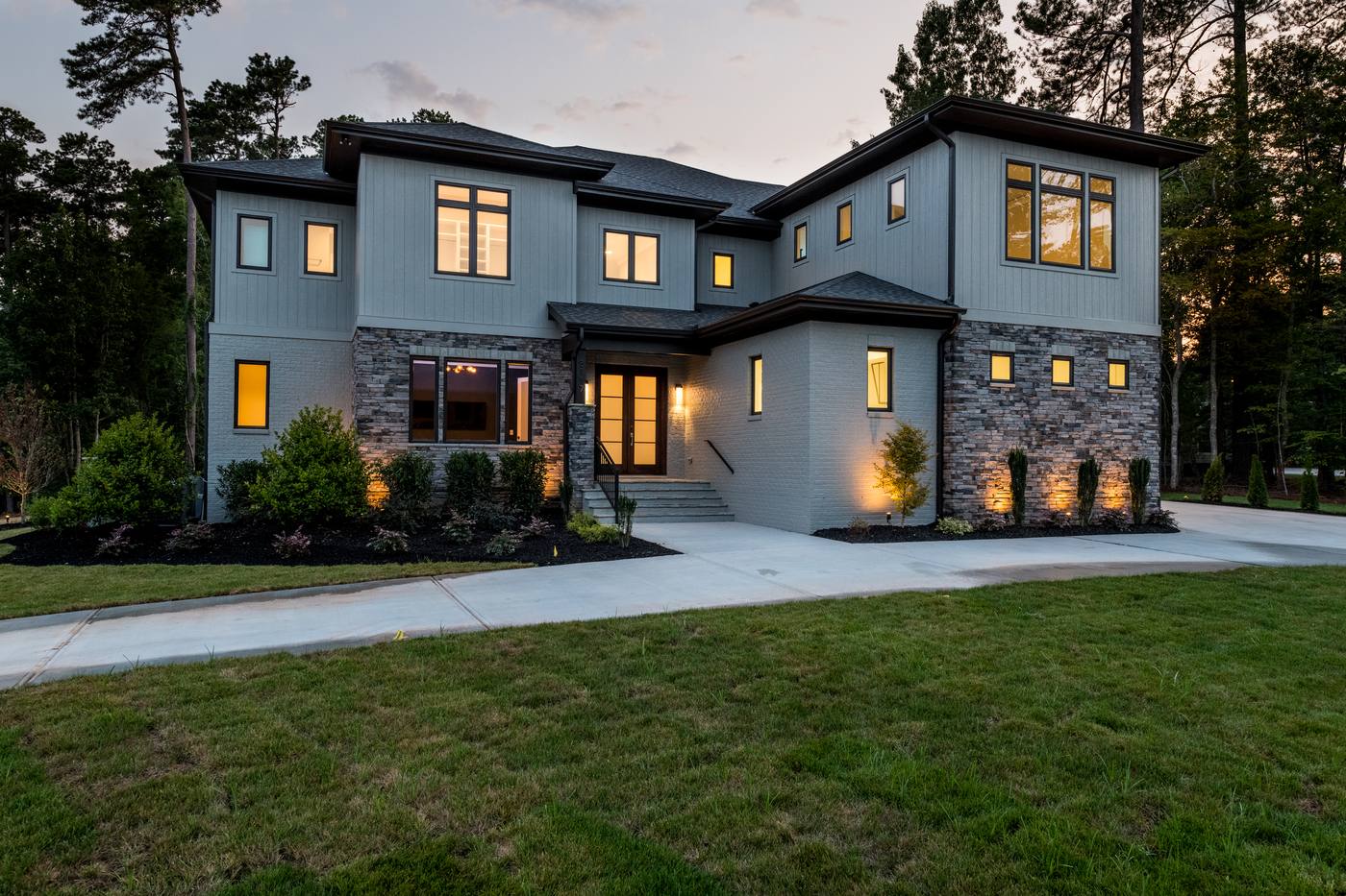 Lot 2 Bella Vista Outdoor · Front Pictures photograph by Shail Construction in Raleigh NC