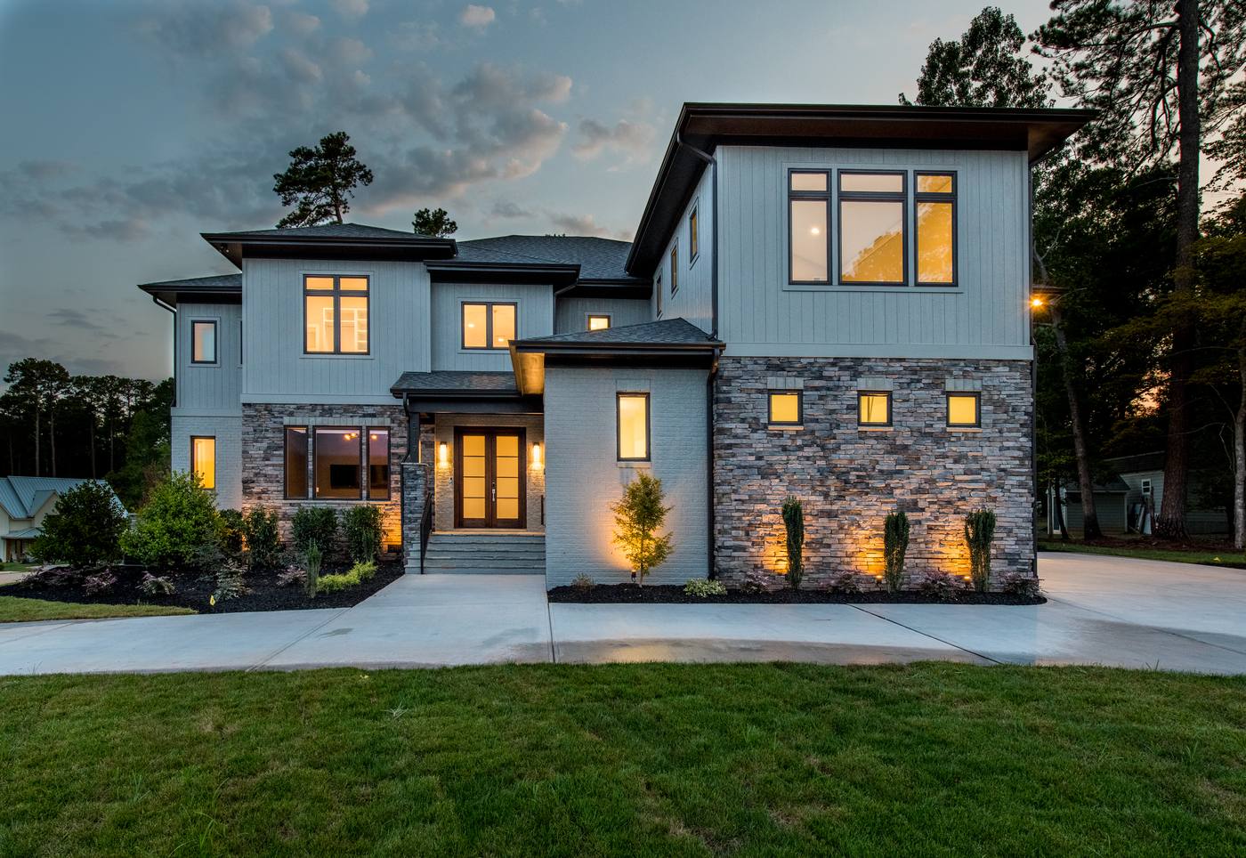 Lot 2 Bella Vista Outdoor · Front Pictures photograph by Shail Construction in Raleigh NC