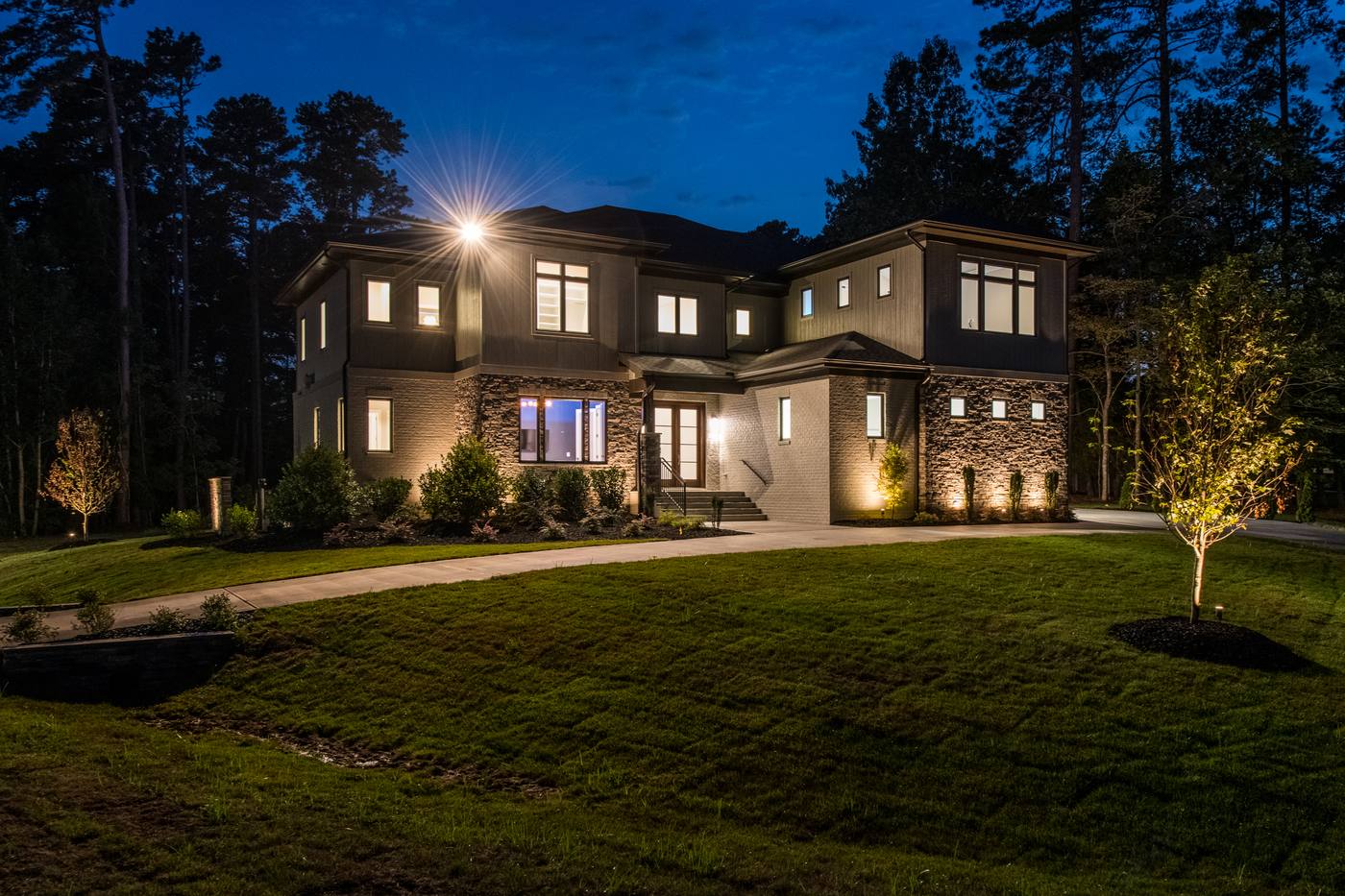 Lot 2 Bella Vista Outdoor · Front Pictures photograph by Shail Construction in Raleigh NC