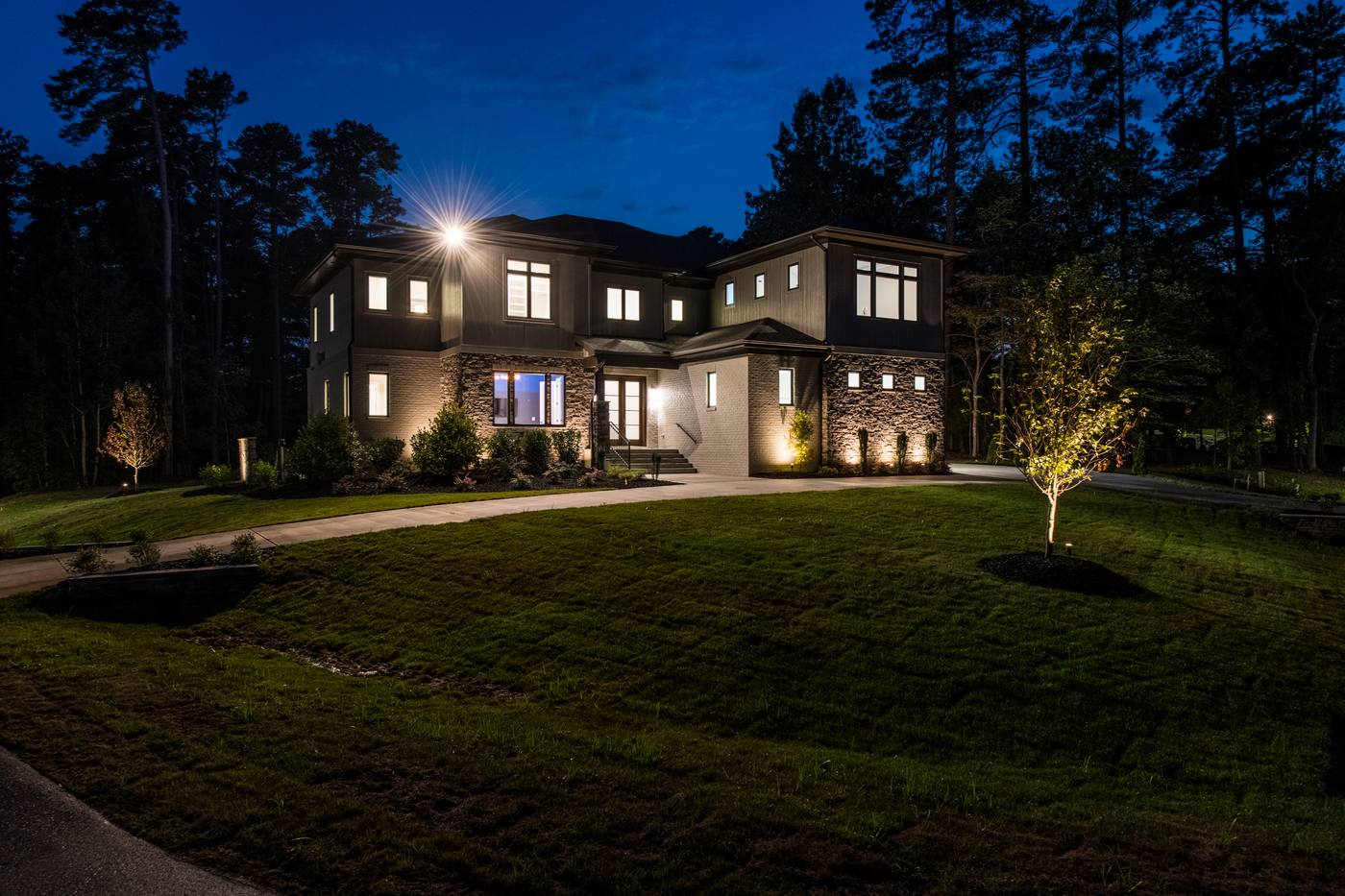 Lot 2 Bella Vista Outdoor · Front Pictures photograph by Shail Construction in Raleigh NC