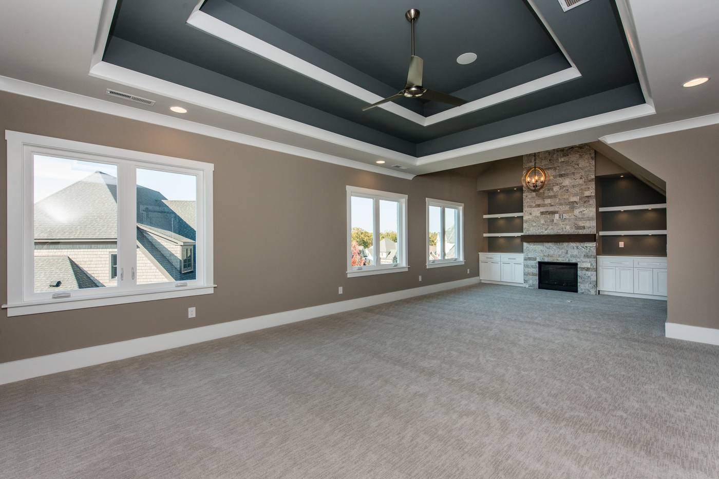 Lot 29 Regency Master Bedroom photograph by Shail Construction in Raleigh NC