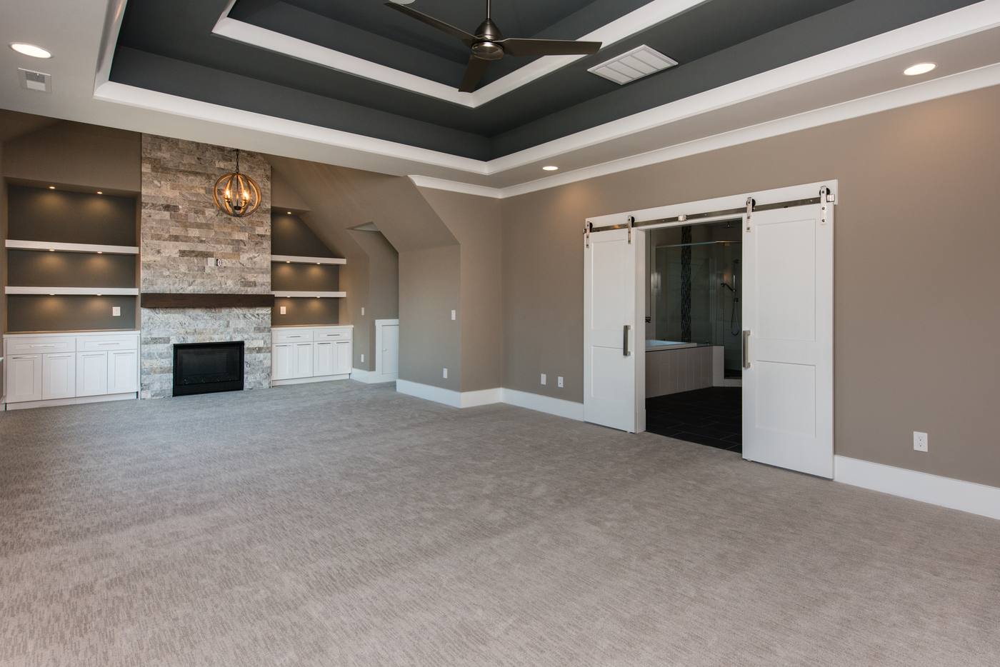Lot 29 Regency Master Bedroom photograph by Shail Construction in Raleigh NC