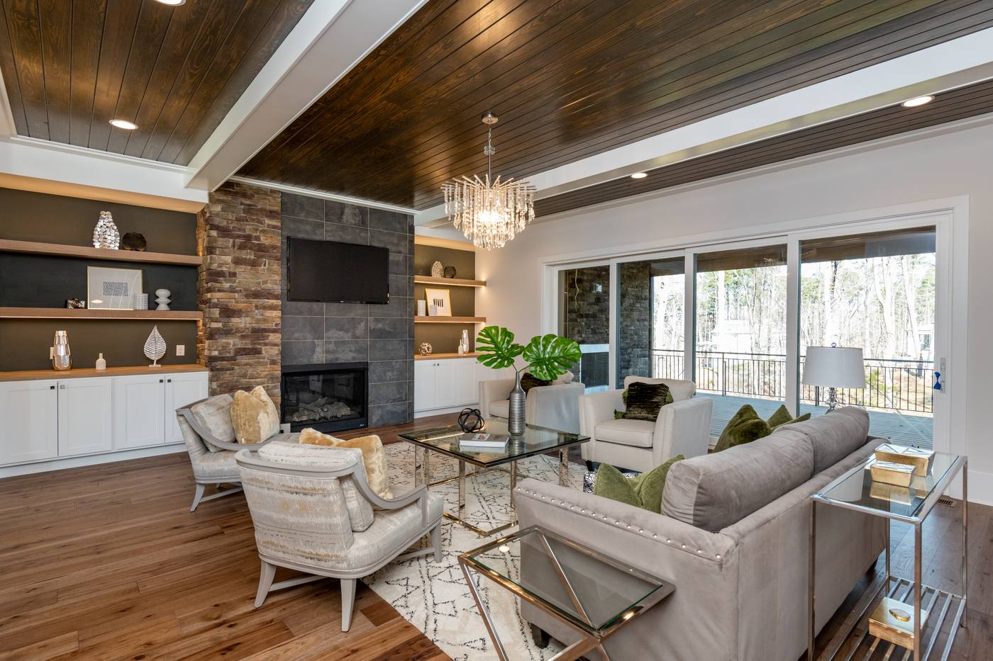 Lot 42 Bella Vista Living Room photograph by Shail Construction in Raleigh NC