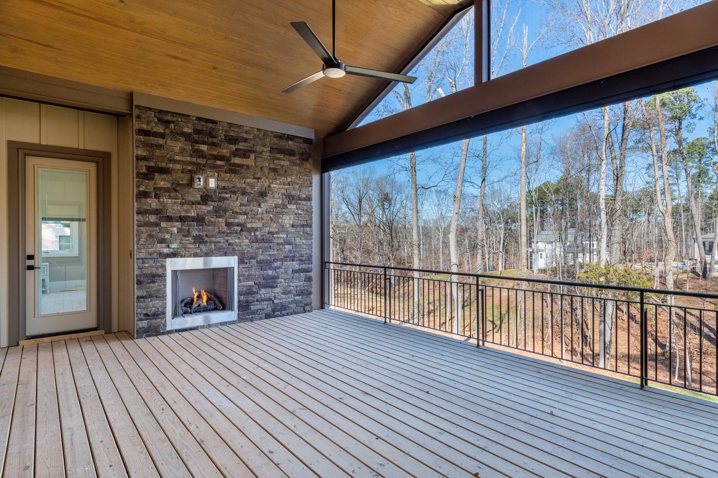 Lot 42 Bella Vista Outdoor · Backyards photograph by Shail Construction in Raleigh NC