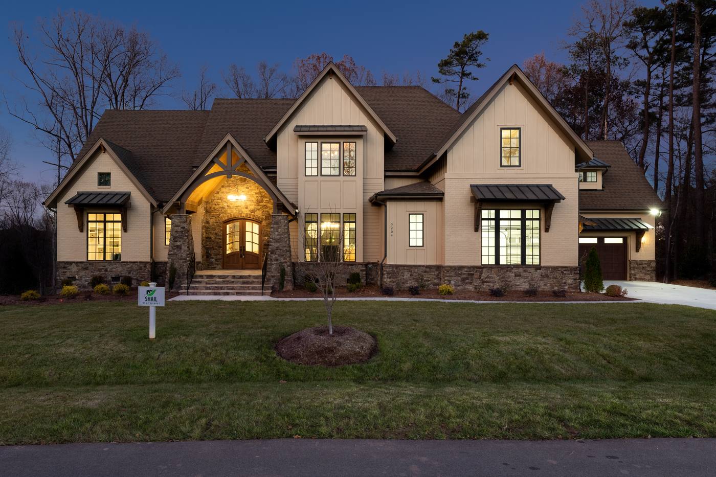 Lot 42 Bella Vista Outdoor photograph by Shail Construction in Raleigh NC