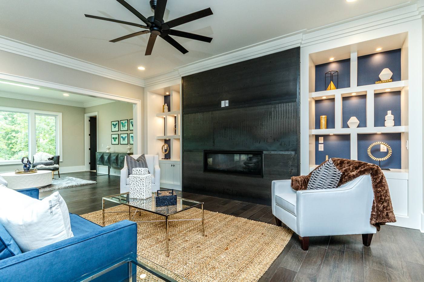 Lot 43 Bella Vista Living Room photograph by Shail Construction in Raleigh NC
