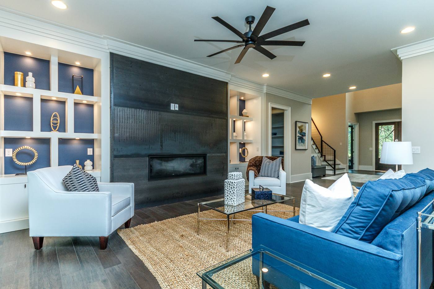 Lot 43 Bella Vista Living Room photograph by Shail Construction in Raleigh NC