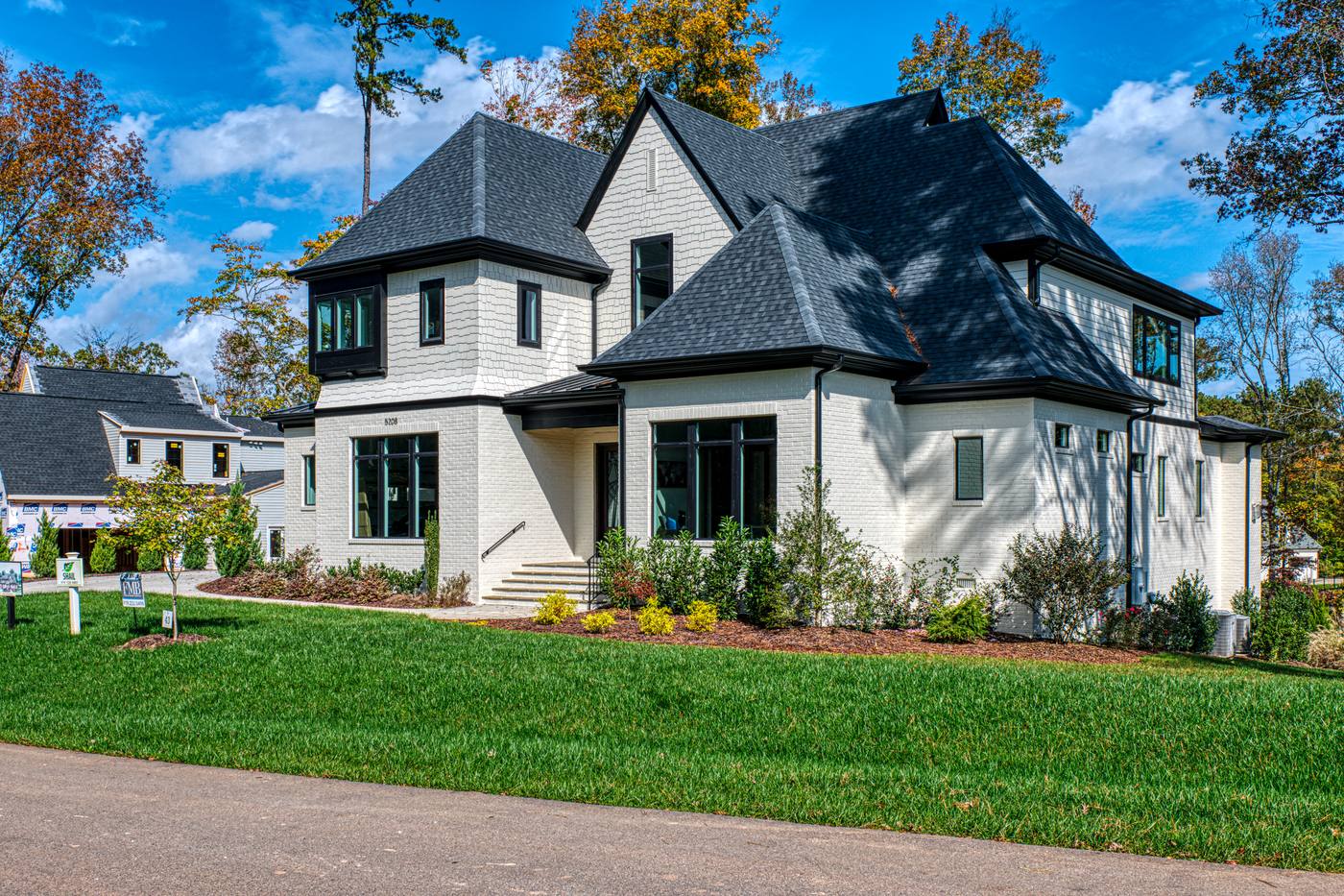 Lot 43 Bella Vista Outdoor · Front Pictures photograph by Shail Construction in Raleigh NC