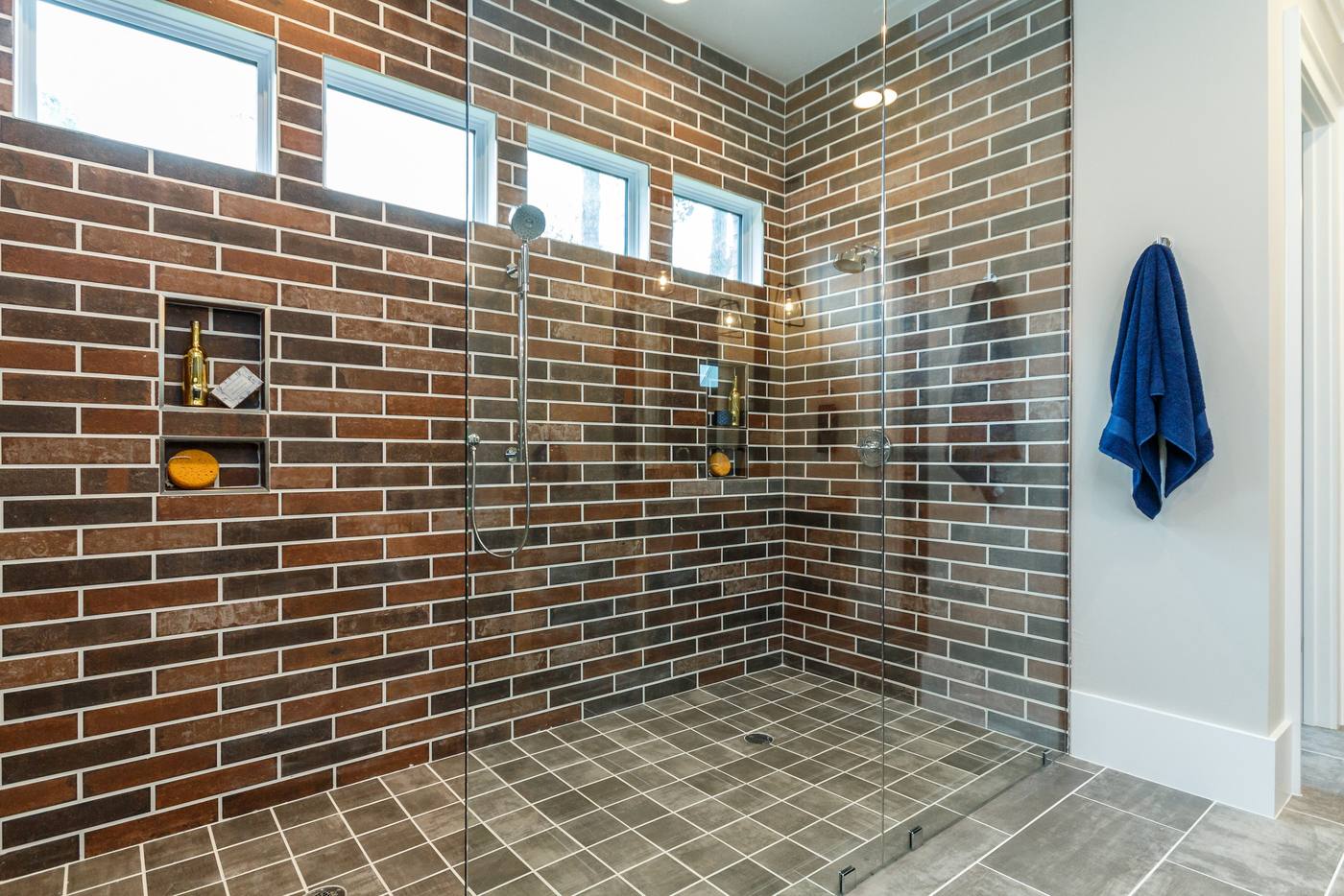Lot 43 Bella Vista Master Bathroom photograph by Shail Construction in Raleigh NC