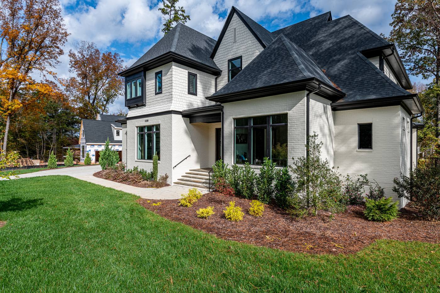 Lot 43 Bella Vista Outdoor · Front Pictures photograph by Shail Construction in Raleigh NC