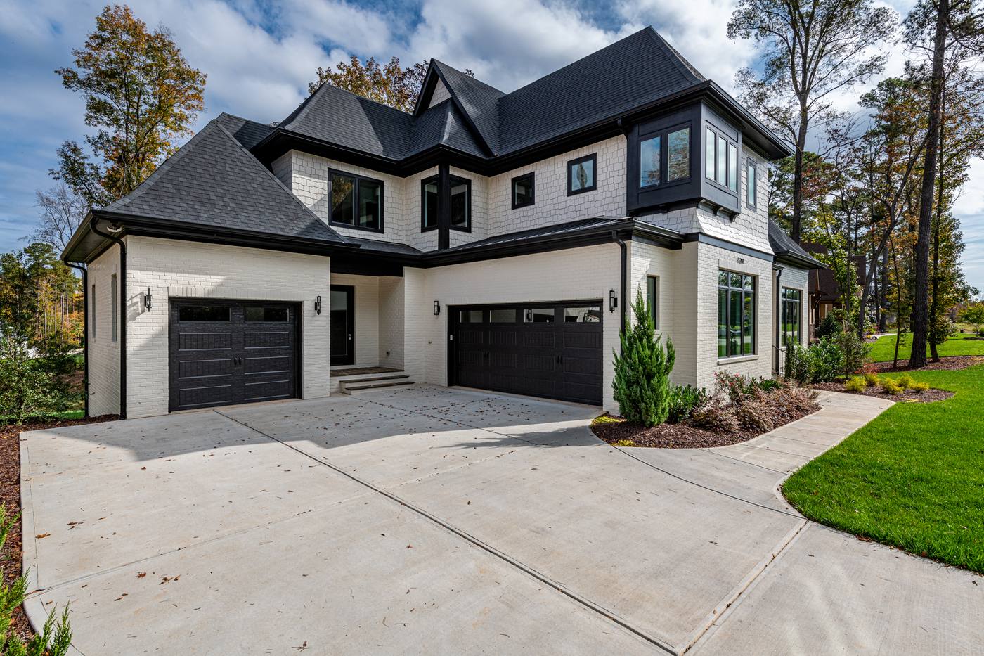 Lot 43 Bella Vista Outdoor · Front Pictures photograph by Shail Construction in Raleigh NC