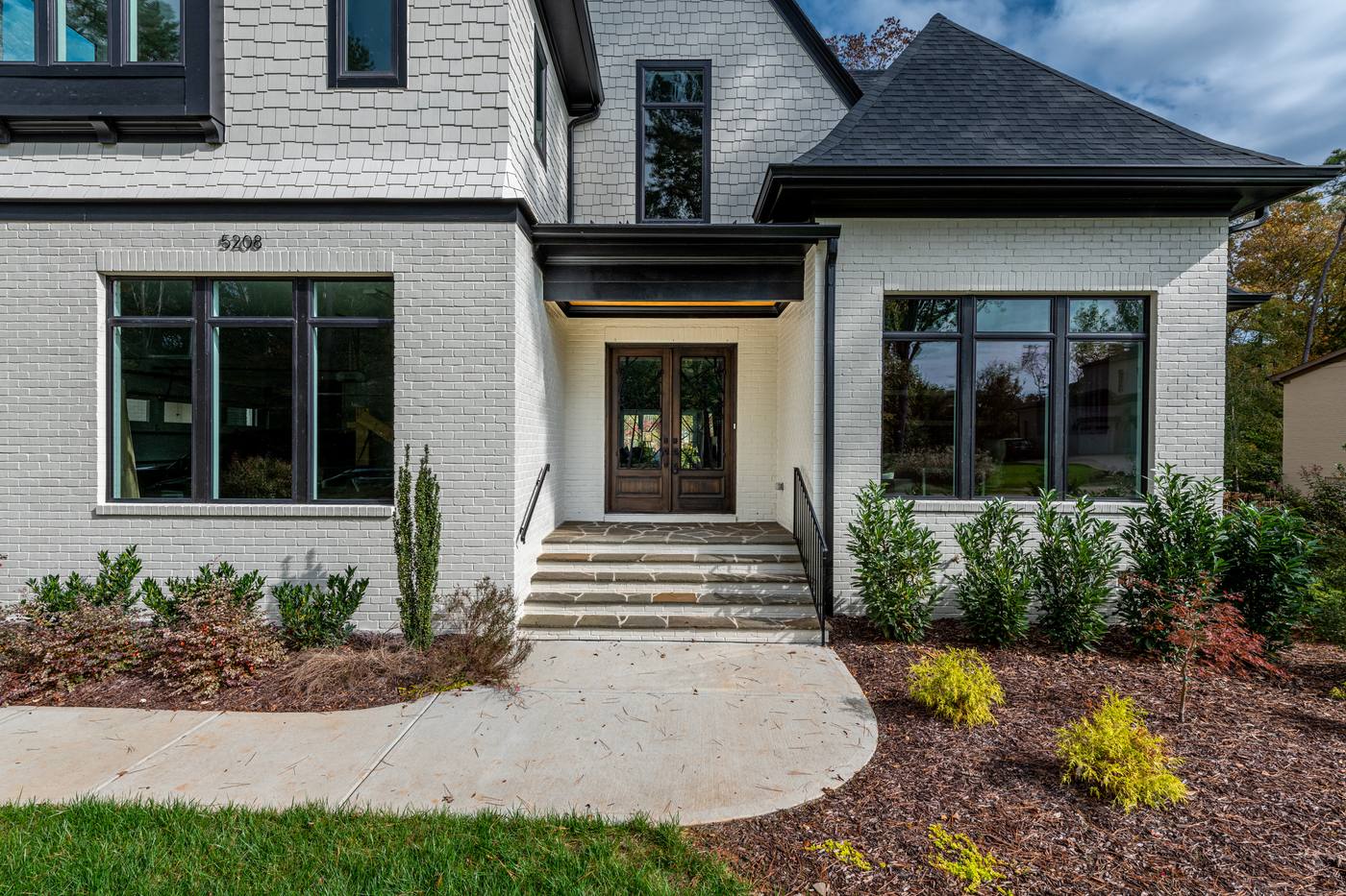 Lot 43 Bella Vista Outdoor · Front Pictures photograph by Shail Construction in Raleigh NC