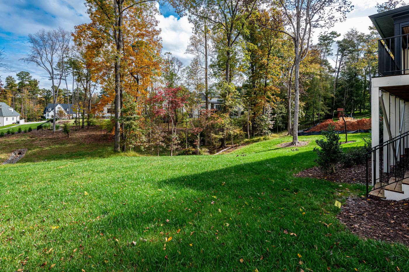 Lot 43 Bella Vista Backyards photograph by Shail Construction in Raleigh NC