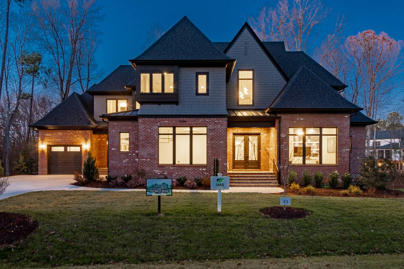 Lot 43 Bella Vista Outdoor photograph by Shail Construction in Raleigh NC