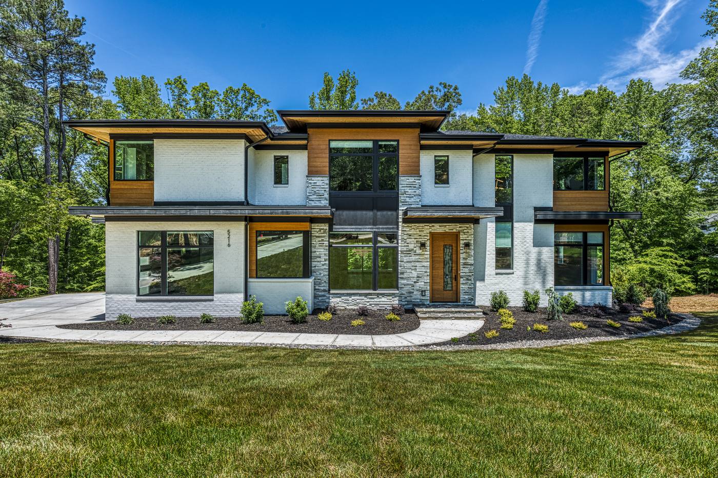 Lot 45 Bella Vista Outdoor · Front Pictures photograph by Shail Construction in Raleigh NC