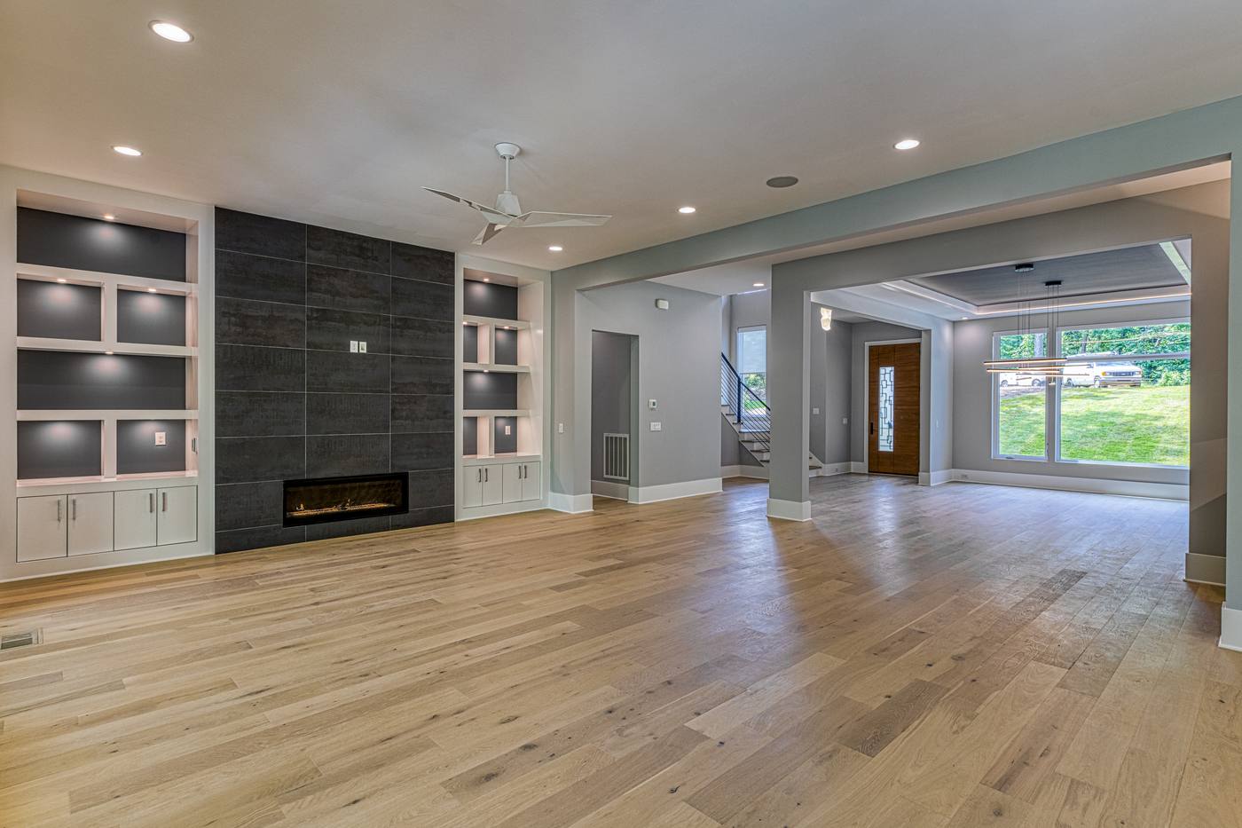Lot 45 Bella Vista Living Room photograph by Shail Construction in Raleigh NC