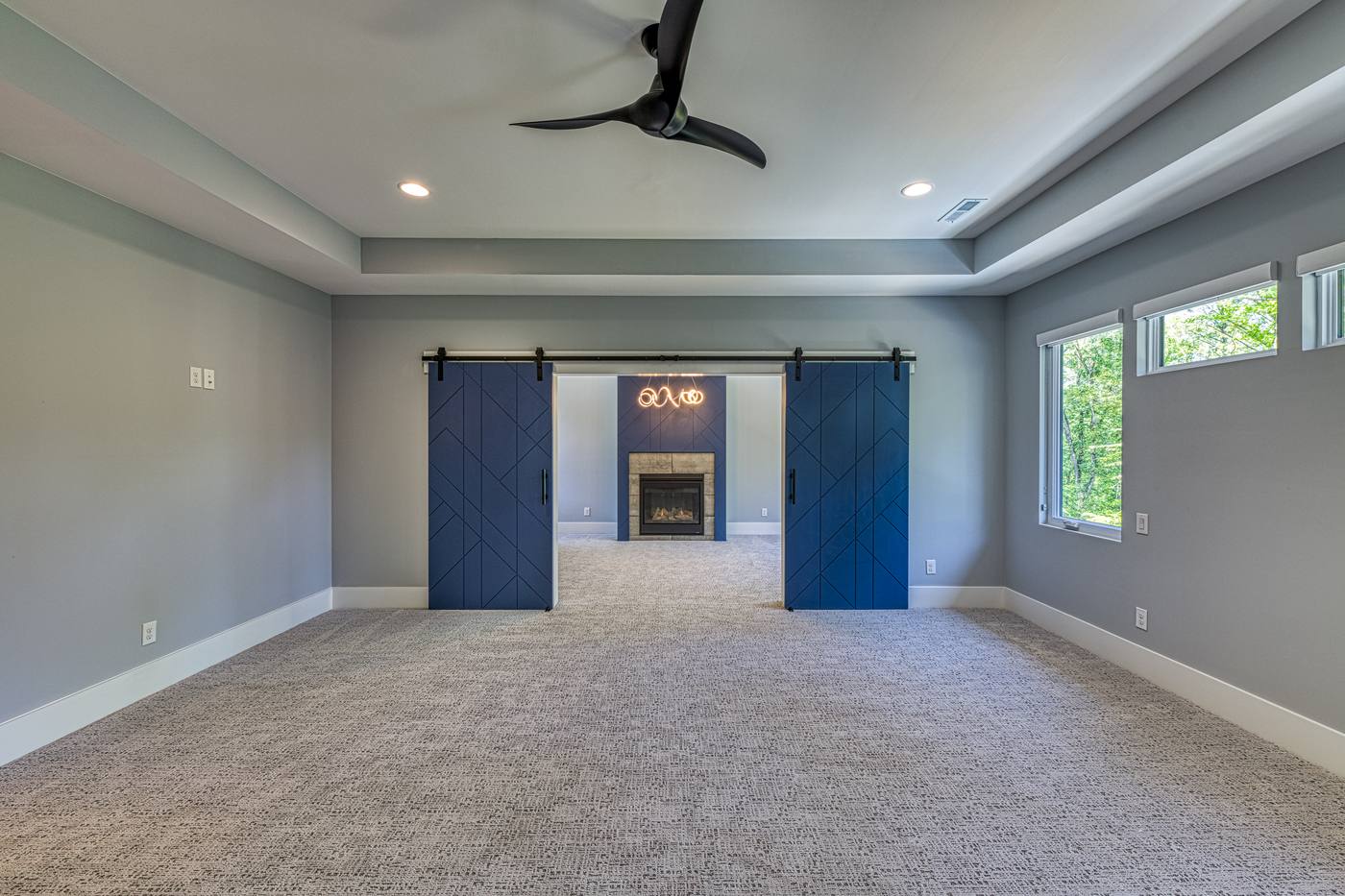 Lot 45 Bella Vista Master Bedroom photograph by Shail Construction in Raleigh NC