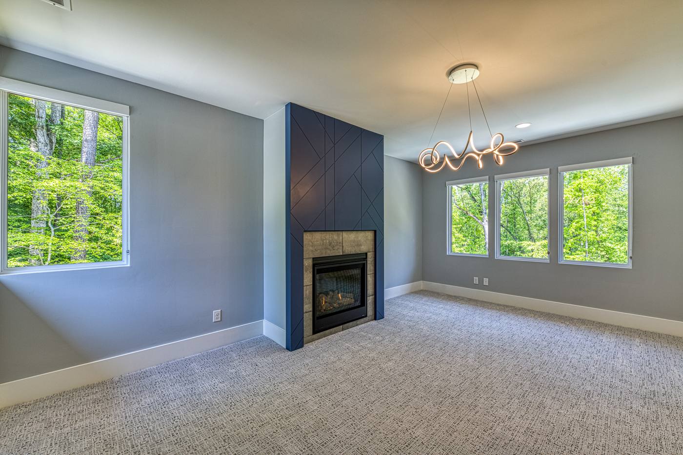Lot 45 Bella Vista Master Bedroom photograph by Shail Construction in Raleigh NC