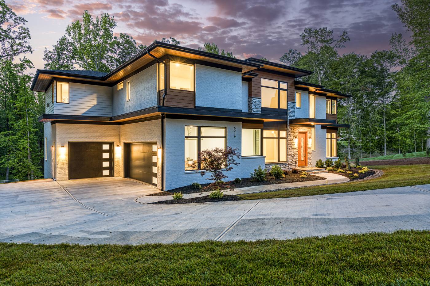Lot 45 Bella Vista Outdoor · Front Pictures photograph by Shail Construction in Raleigh NC