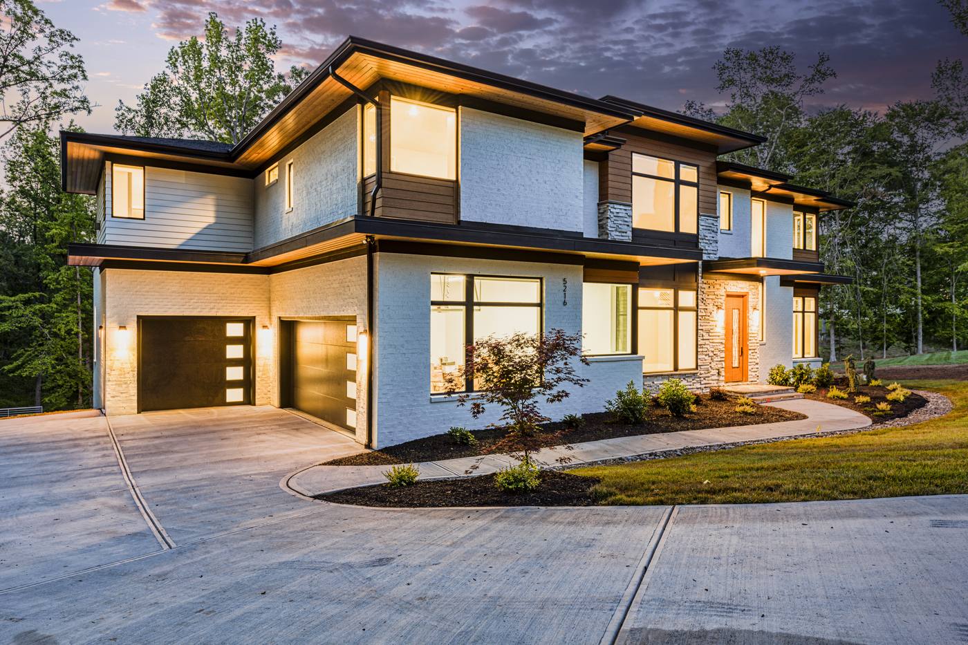 Lot 45 Bella Vista Outdoor · Front Pictures photograph by Shail Construction in Raleigh NC