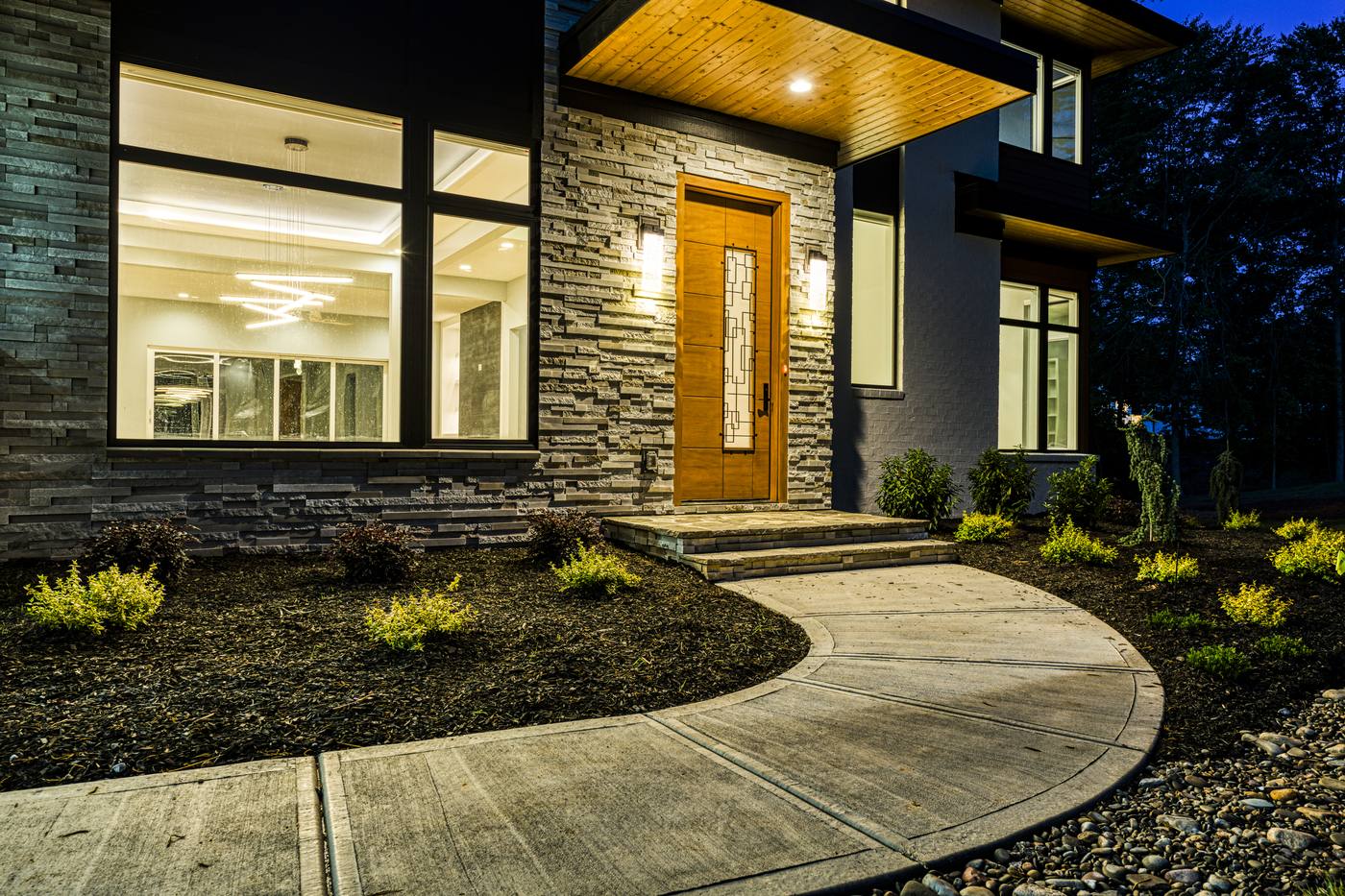 Lot 45 Bella Vista Outdoor · Front Pictures photograph by Shail Construction in Raleigh NC