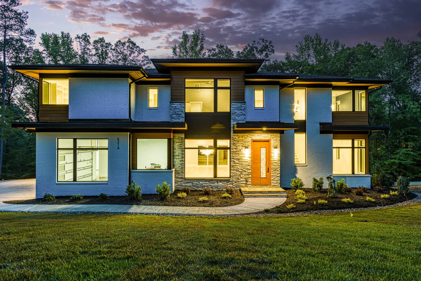 Lot 45 Bella Vista Outdoor · Front Pictures photograph by Shail Construction in Raleigh NC