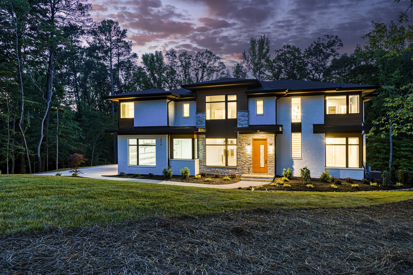 Lot 45 Bella Vista Outdoor · Front Pictures photograph by Shail Construction in Raleigh NC