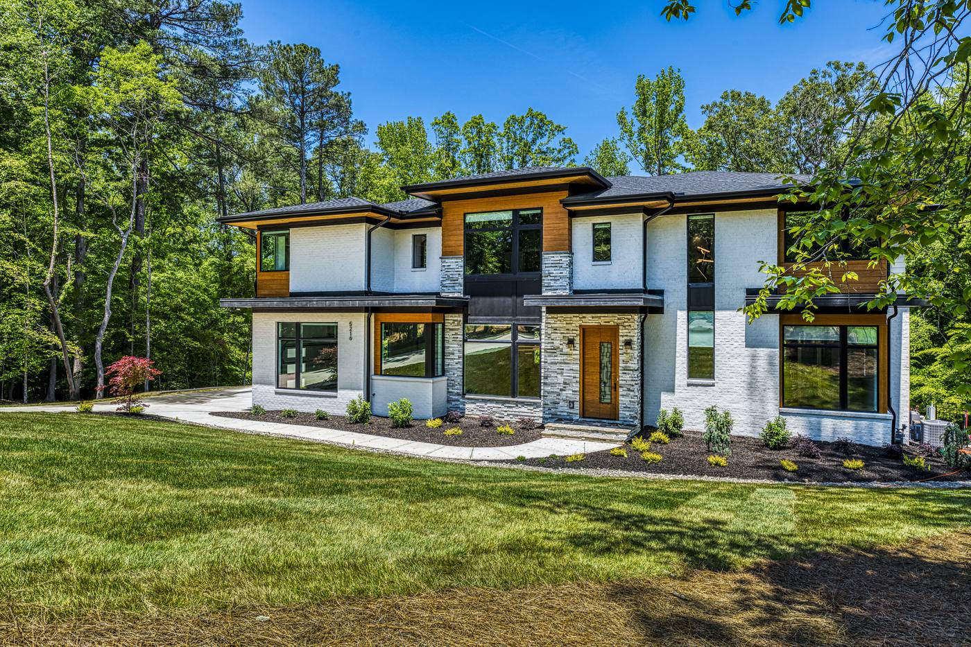 Lot 45 Bella Vista Outdoor · Front Pictures photograph by Shail Construction in Raleigh NC