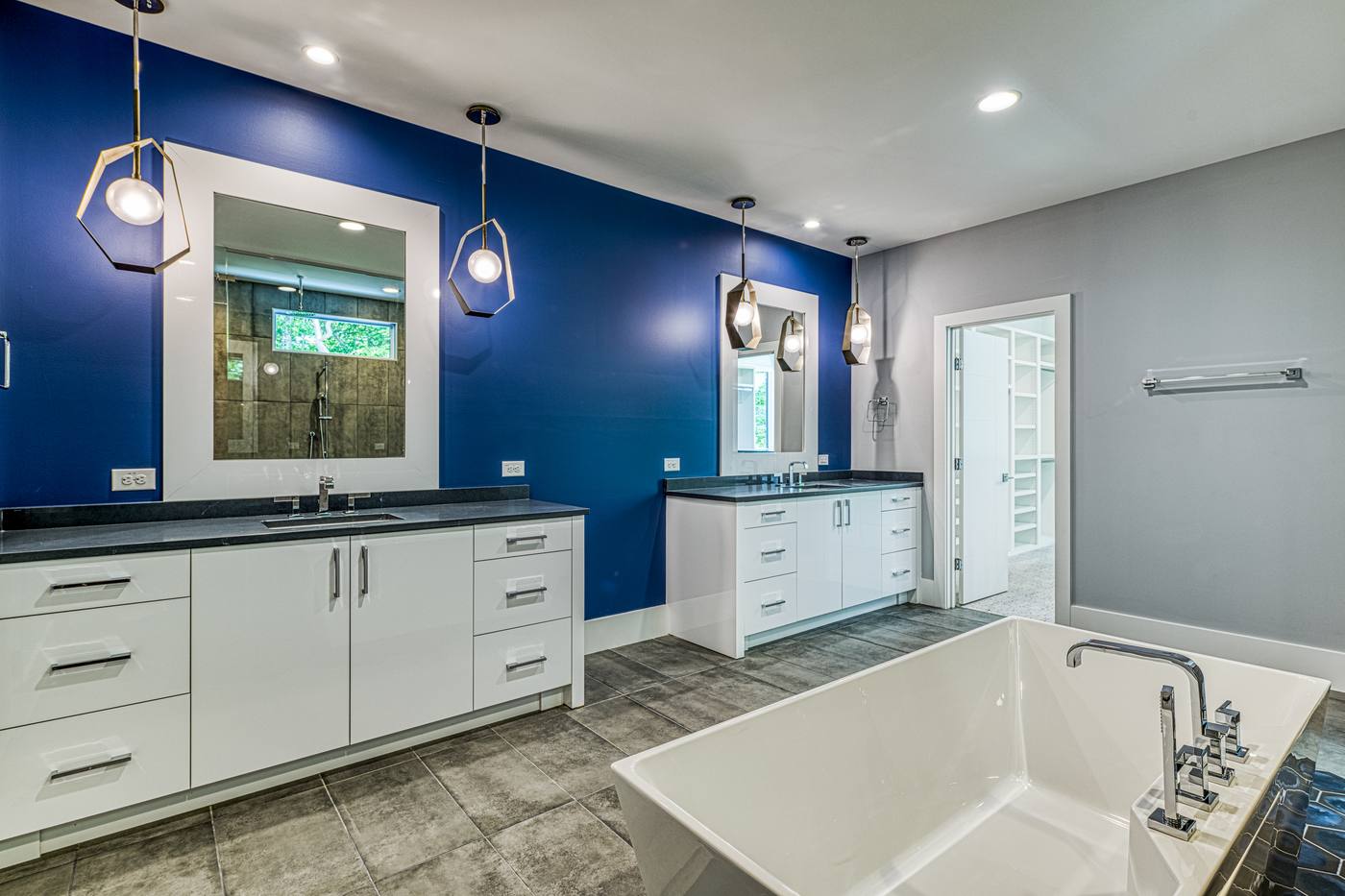 Lot 45 Bella Vista Master Bedroom · Master Bathroom photograph by Shail Construction in Raleigh NC