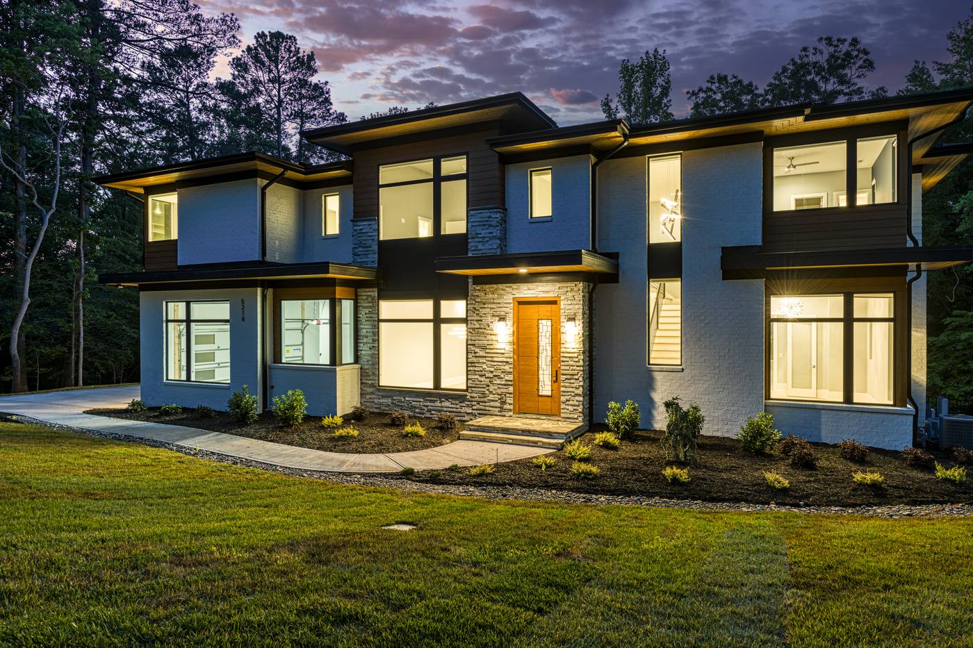 Lot 45 Bella Vista Outdoor · Front Pictures photograph by Shail Construction in Raleigh NC