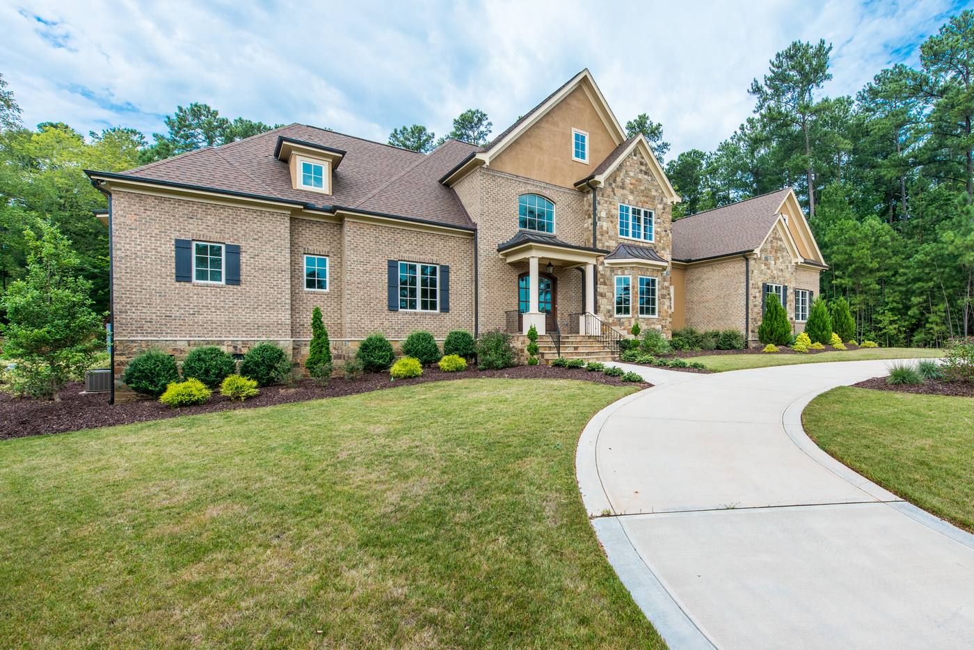 Lot 46 Linville Outdoor · Front Pictures photograph by Shail Construction in Raleigh NC