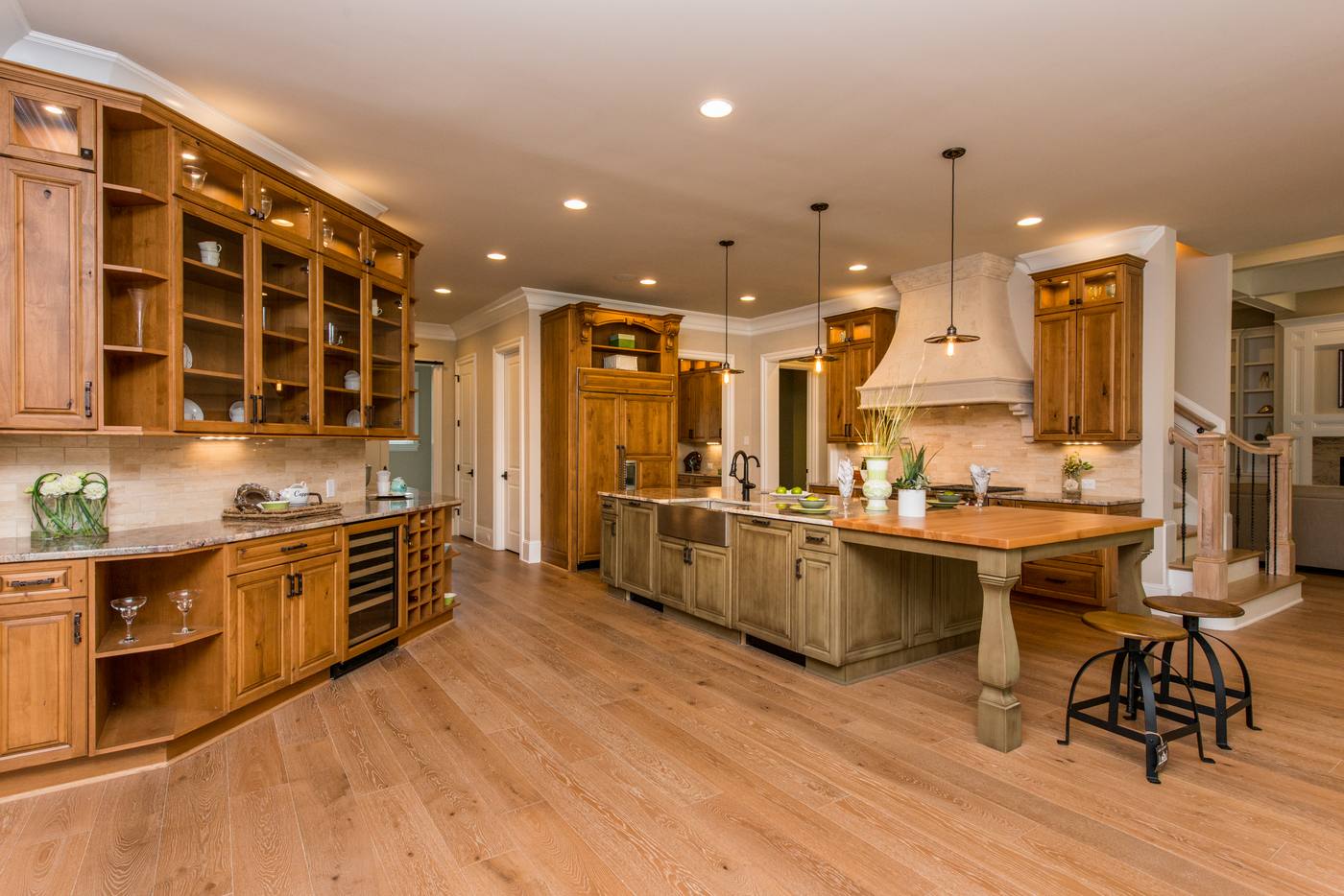 Lot 46 Linville Kitchen photograph by Shail Construction in Raleigh NC