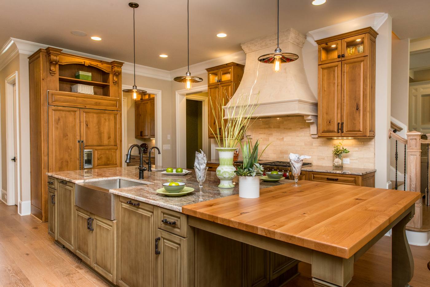 Lot 46 Linville Kitchen photograph by Shail Construction in Raleigh NC