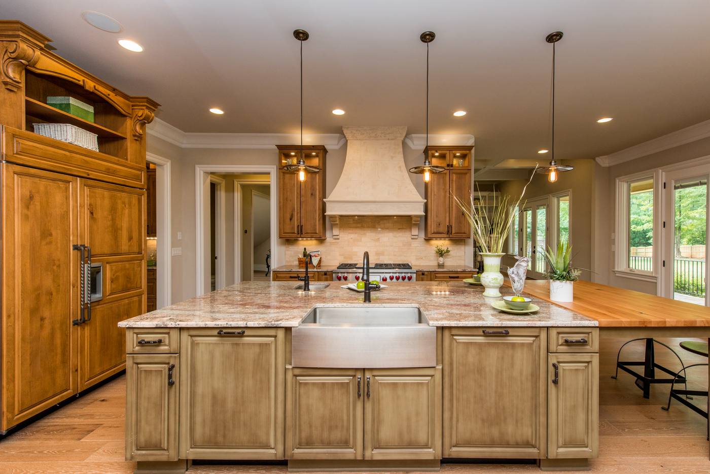 Lot 46 Linville Kitchen photograph by Shail Construction in Raleigh NC