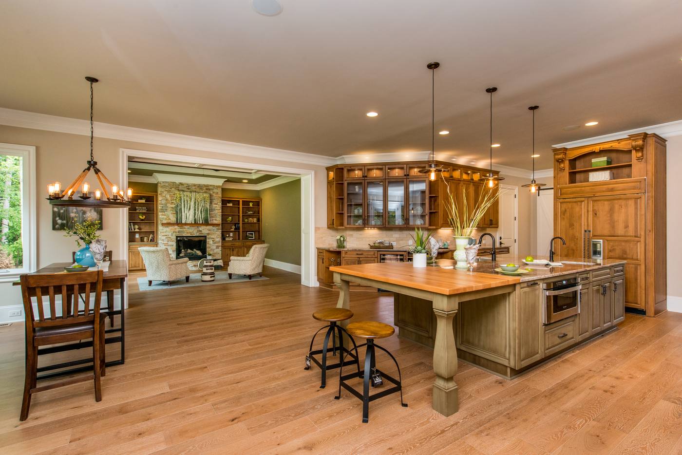 Lot 46 Linville Kitchen photograph by Shail Construction in Raleigh NC