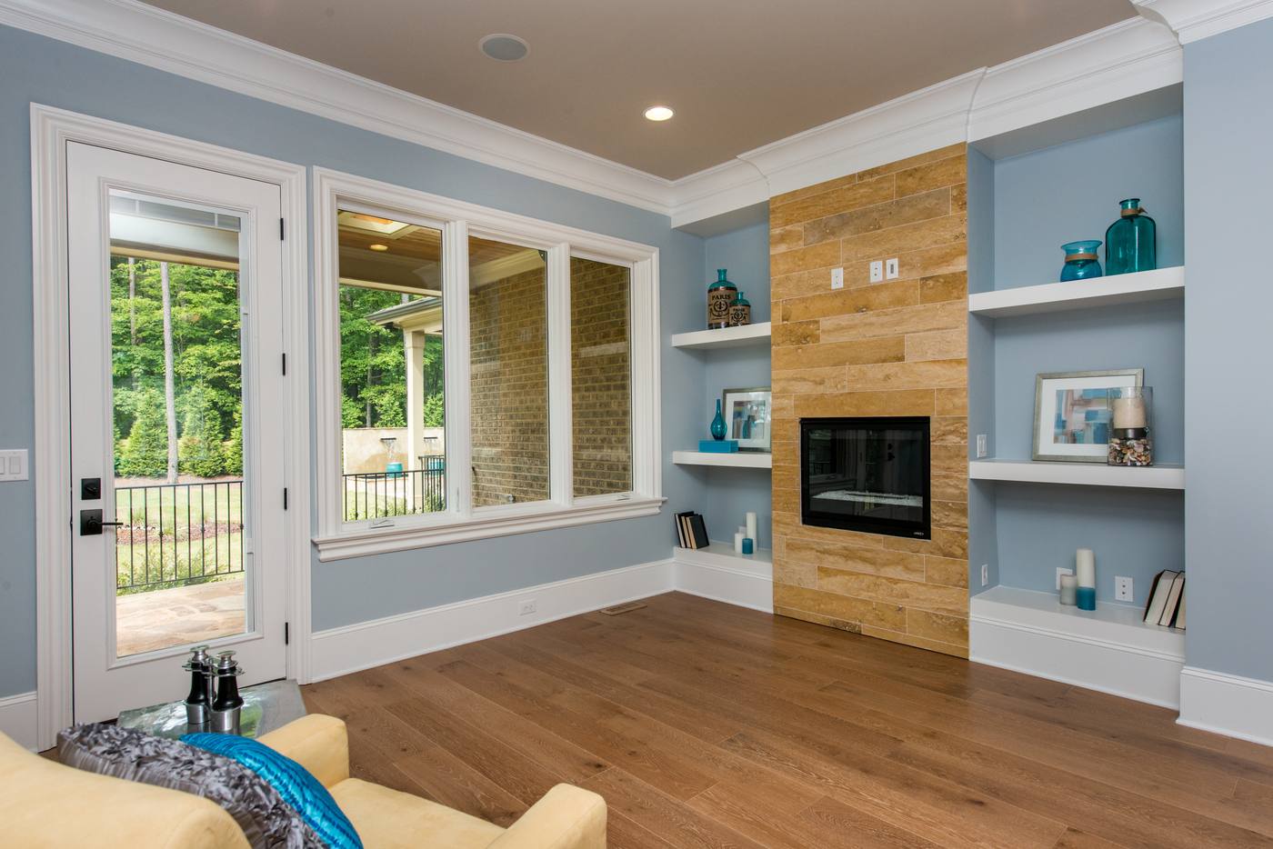 Lot 46 Linville Master Bedroom photograph by Shail Construction in Raleigh NC