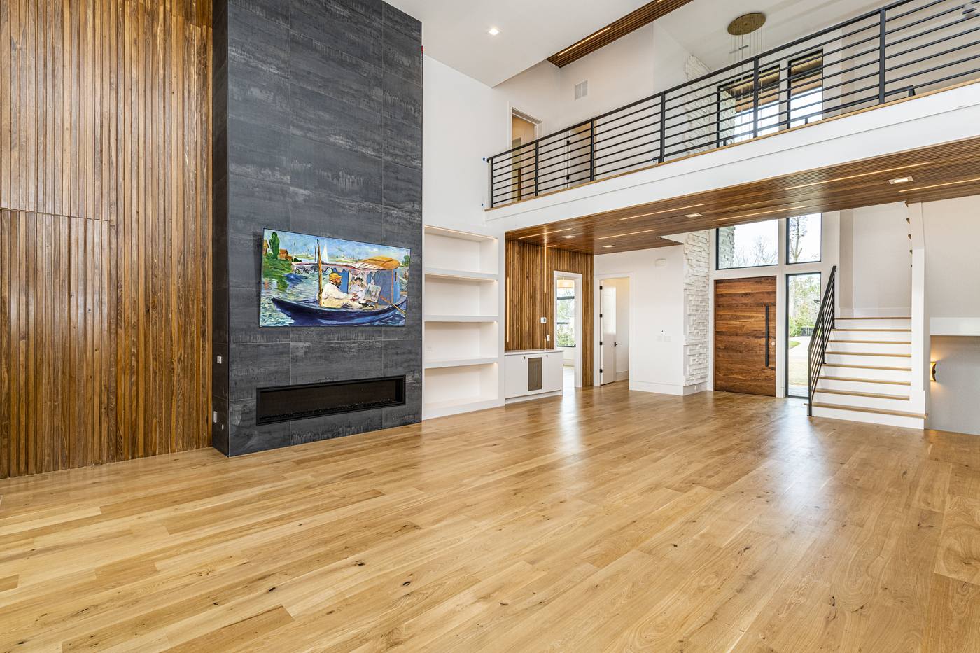 Lot 49 Bella Vista Living Room photograph by Shail Construction in Raleigh NC