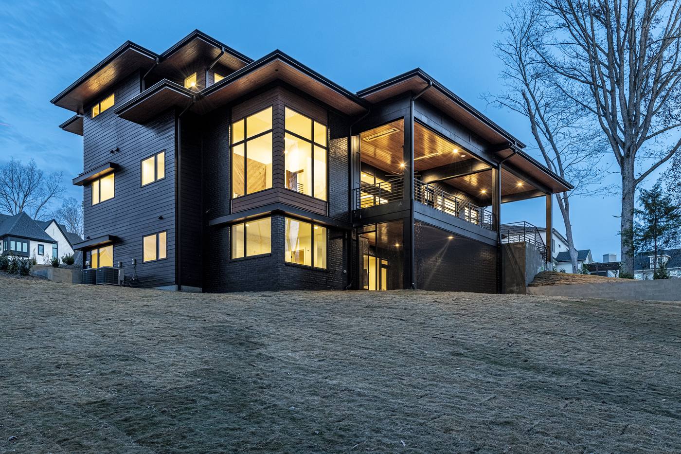 Lot 49 Bella Vista Backyards photograph by Shail Construction in Raleigh NC