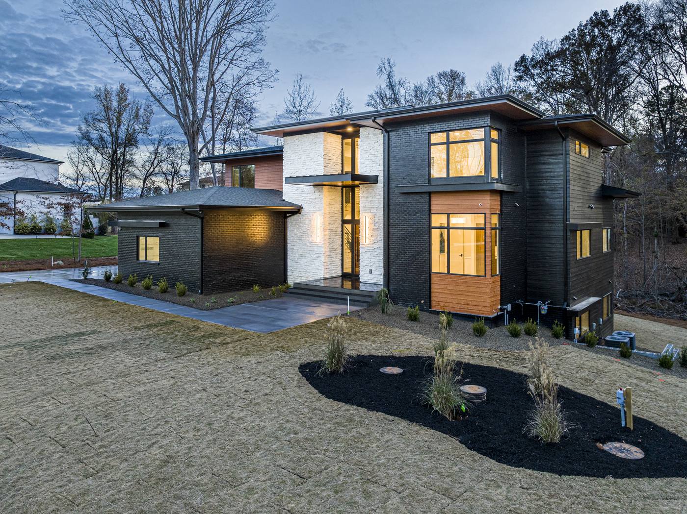 Lot 49 Bella Vista Outdoor · Front Pictures photograph by Shail Construction in Raleigh NC