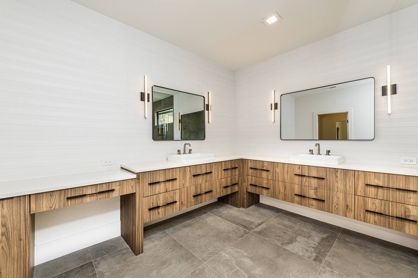 Lot 49 Bella Vista Master Bathroom photograph by Shail Construction in Raleigh NC