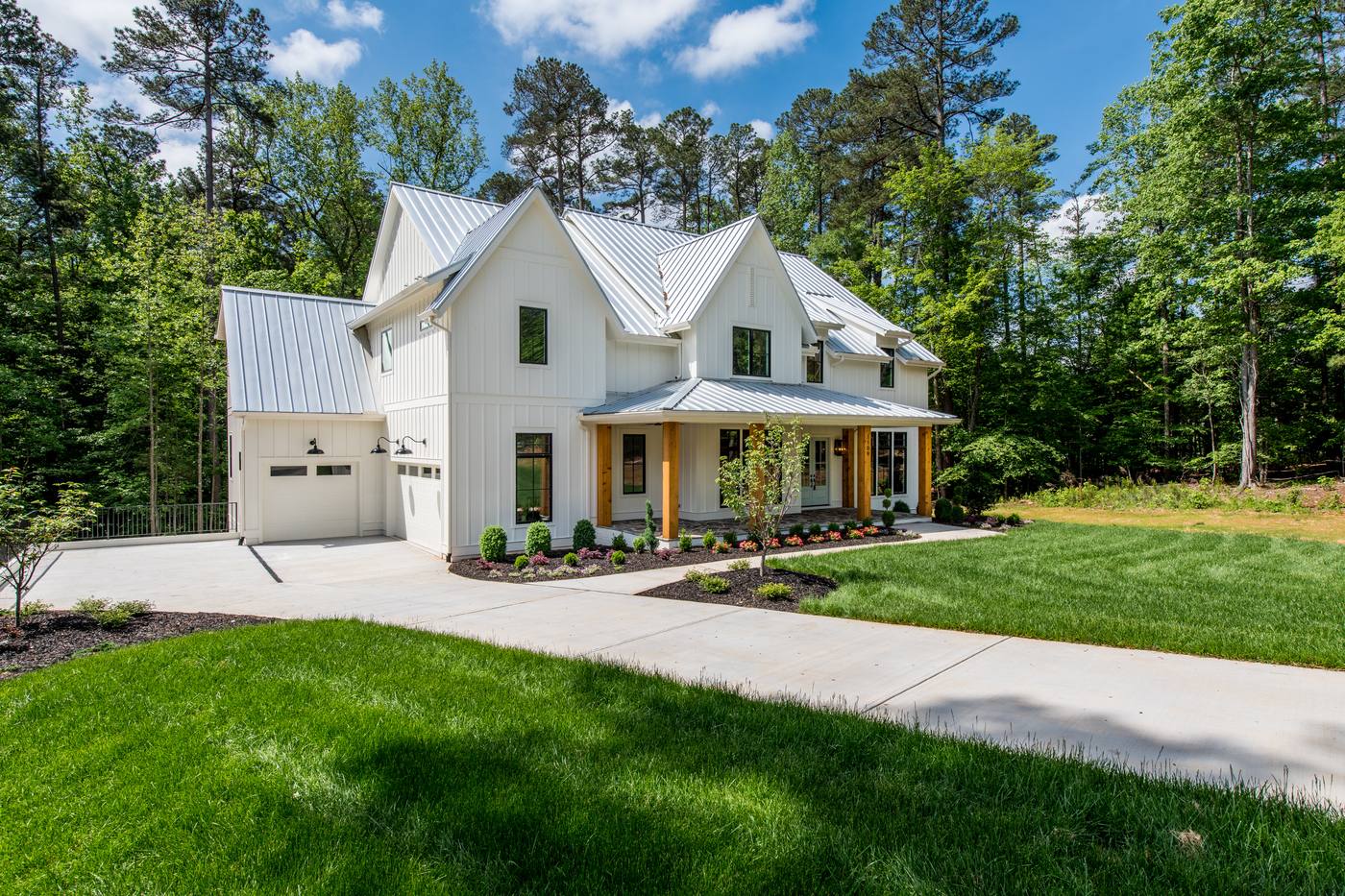 Lot 5 Bella Vista Outdoor · Front Pictures photograph by Shail Construction in Raleigh NC