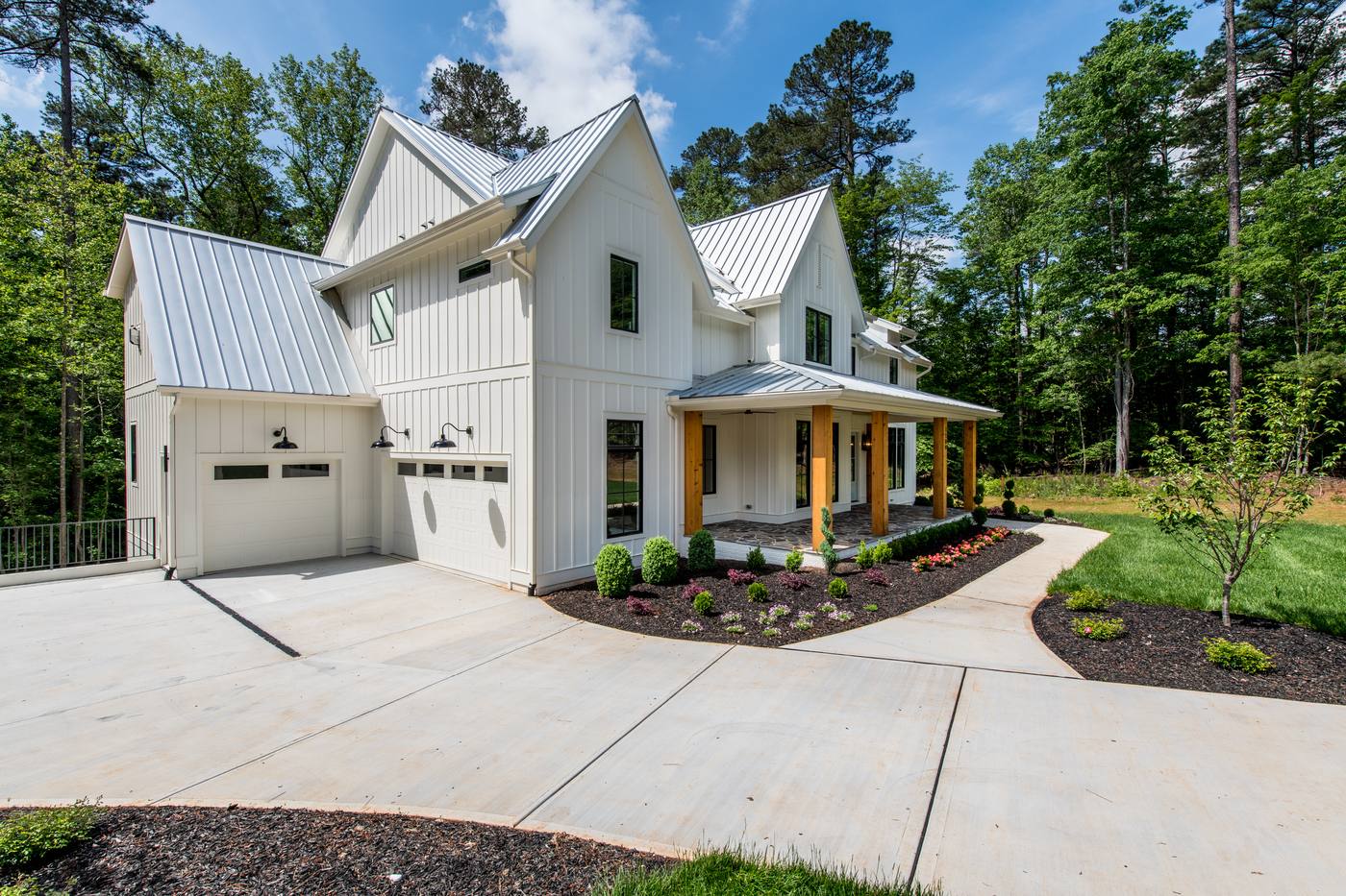 Lot 5 Bella Vista Outdoor · Front Pictures photograph by Shail Construction in Raleigh NC