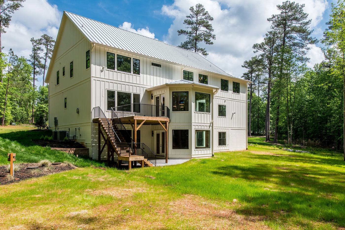 Lot 5 Bella Vista Outdoor · Backyards photograph by Shail Construction in Raleigh NC