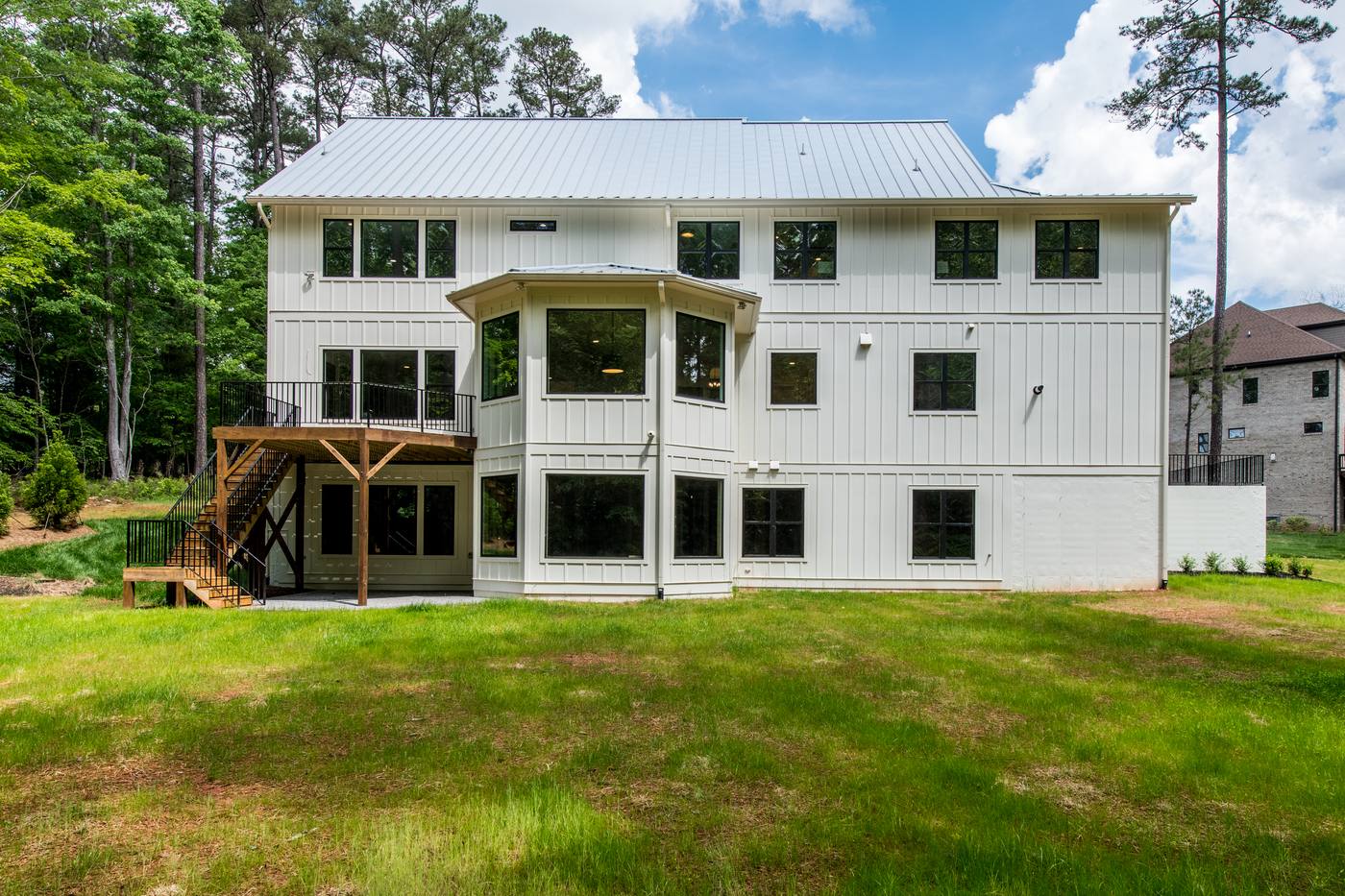 Lot 5 Bella Vista Outdoor · Backyards photograph by Shail Construction in Raleigh NC