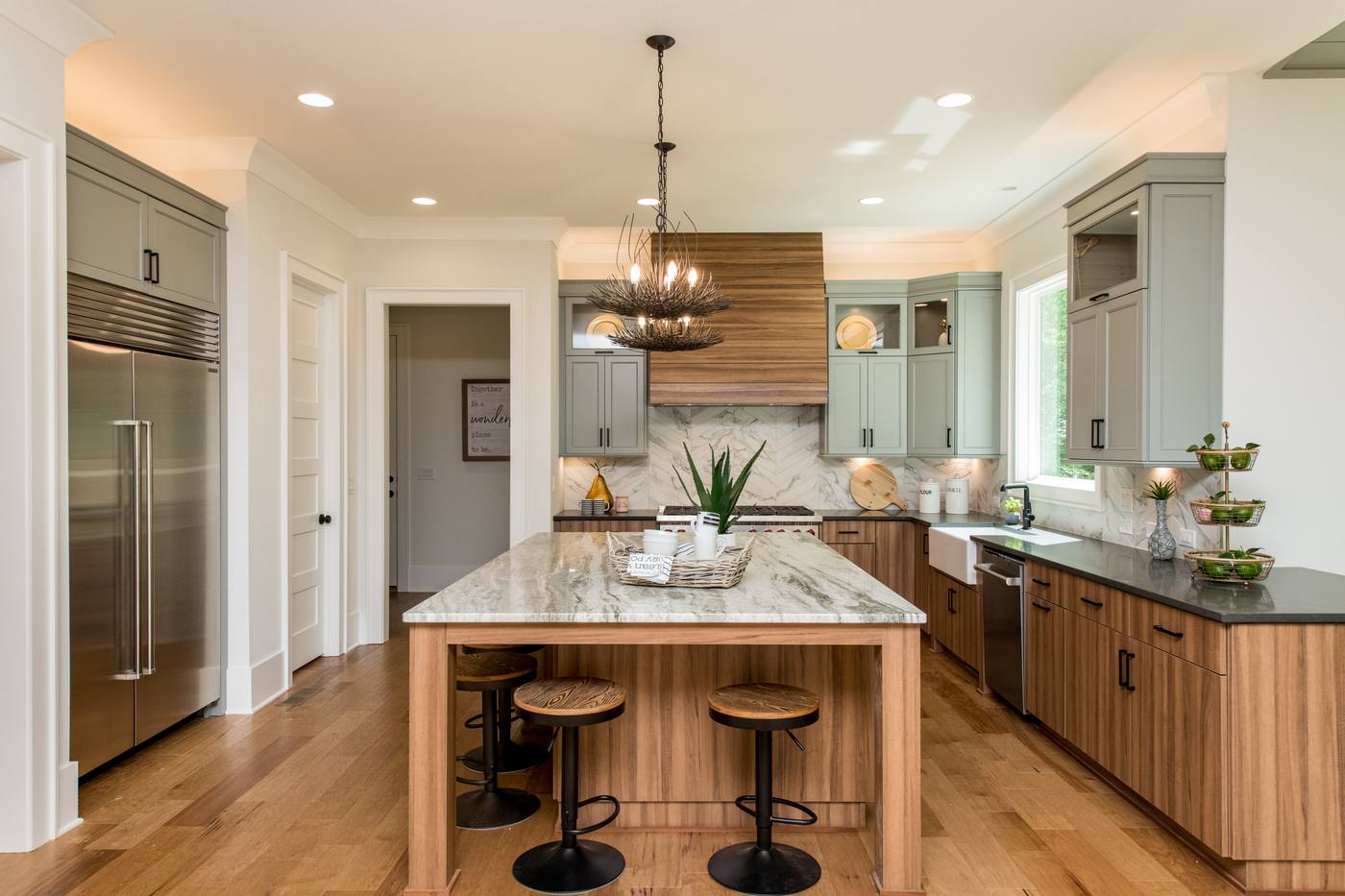 Lot 5 Bella Vista Kitchen photograph by Shail Construction in Raleigh NC